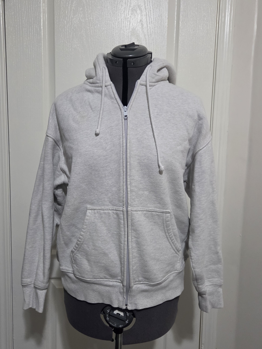 Aritzia TNA Sweatfleece Boyfriend Fit Zip Up Hoodie